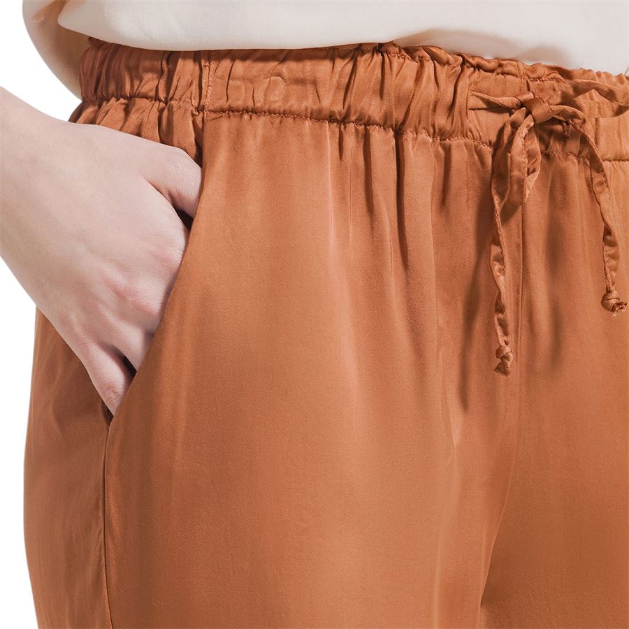 Pantalone jogger in raso di viscosa da donna Deha | A0075537117